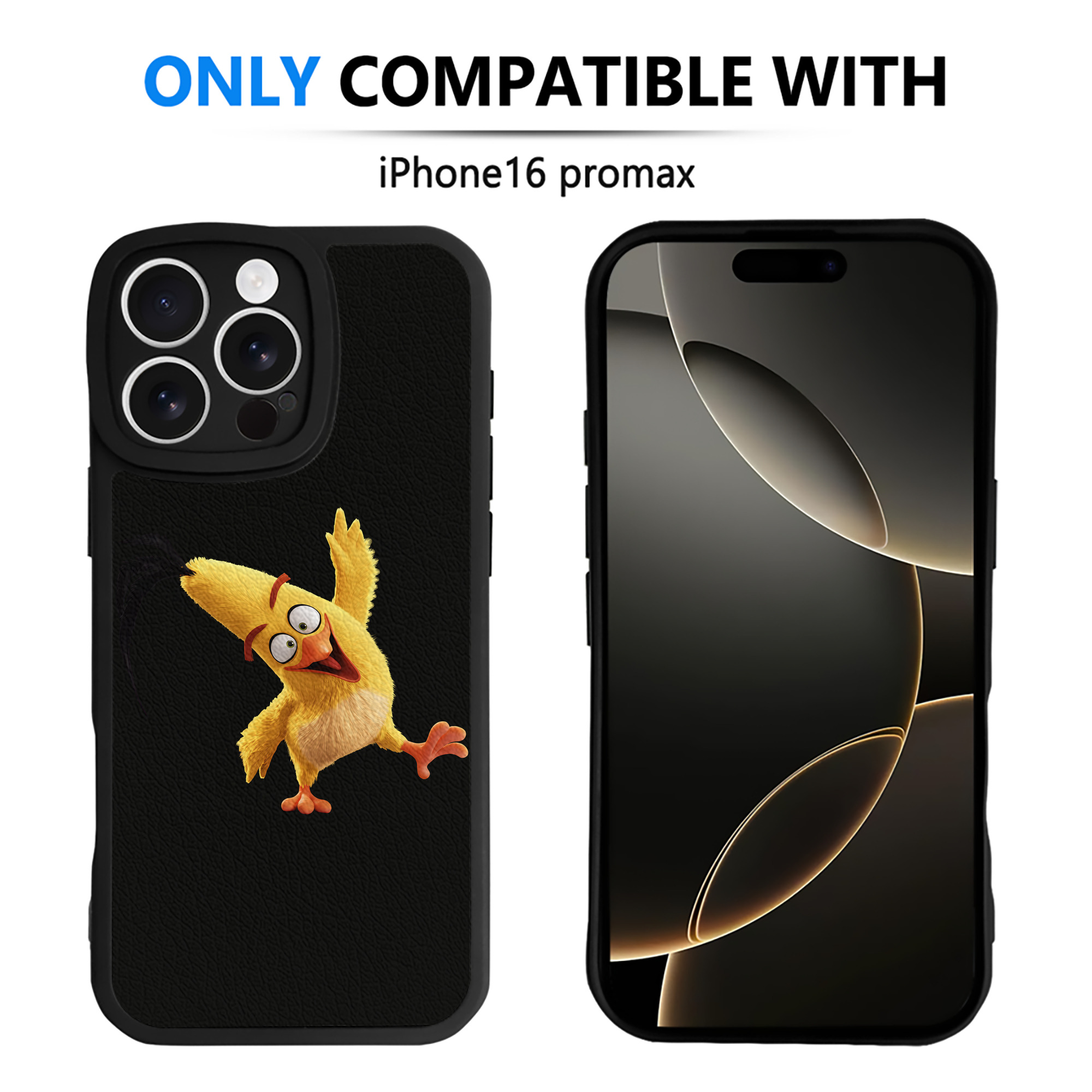 （画像用） Angry Birds アングリーバード 【iPhone 16シリーズ対応】シリコンスマホケース（レザー調） 材質：シリコン